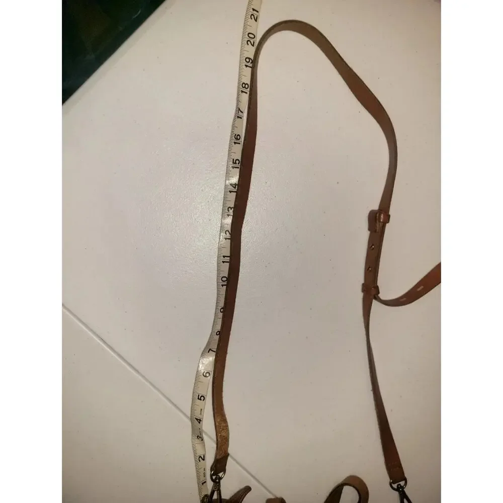 Madewell Crossbody Cow Leather Bag Purse Brown Timeless Staple Piece Minimalist